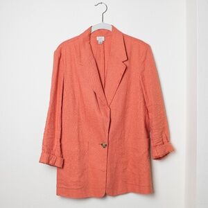 A New Day Coral Relaxed Blazer